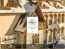 Tablet Screenshot of belvederehotel.pl